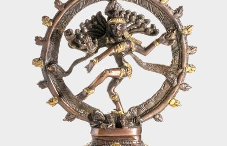 Abbildung einer Statue des Shiva als König des Tanzes